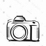 Camera Old Drawing Clipartmag sketch template