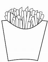 Coloring Food Junk Fries Pages French Colouring Printable Clipart Drawing Color Sheets Revolution Getcolorings Kids Getdrawings Library Popular Colornimbus Print sketch template