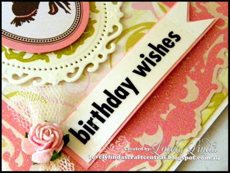 lovely lindas craft central feminine birthday wishes