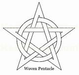 Pentacle Tattoo Pentagram Draw Wiccan Coloring Cool Pages Tattoos Witch Template Add Google Woven Celtic Pagan Wicca Choose Board Za sketch template