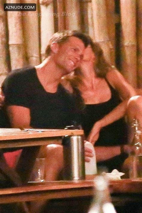 gisele bundchen sexy unwinds at dinner during her trip to
