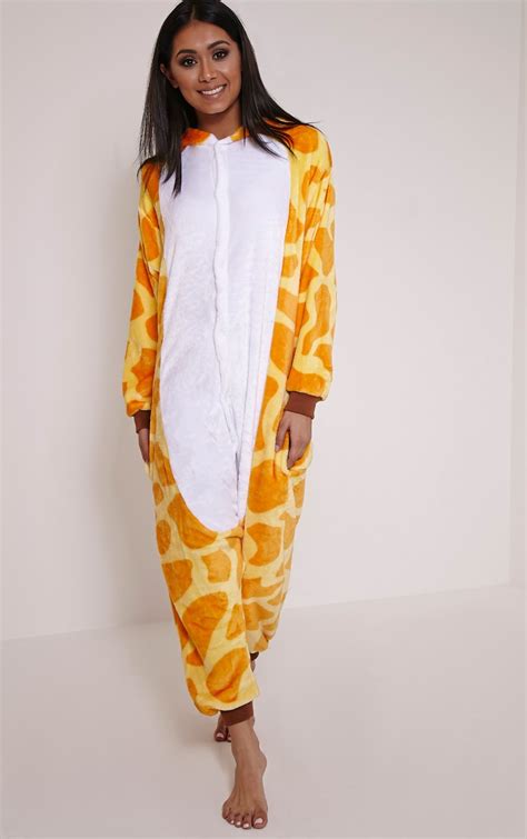 giraffe onesie nightwear and onesies prettylittlething