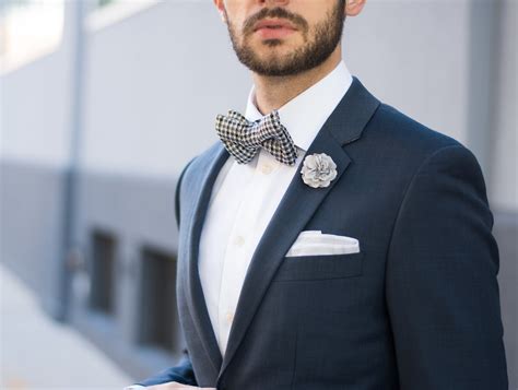 style  bow tie   wedding  modern otter