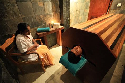 ayurveda herbal steam bath massage treatment steam bath herbalism