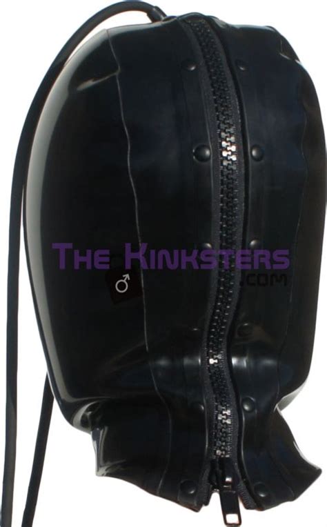 rebreather extreme heavy rubber inflatable hood