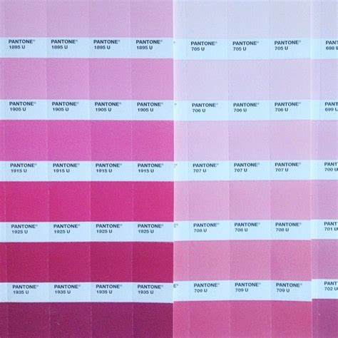 color swatches    shades  pink  red  white letters