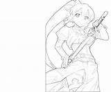 Leafa Sword Coloring Pages Another sketch template