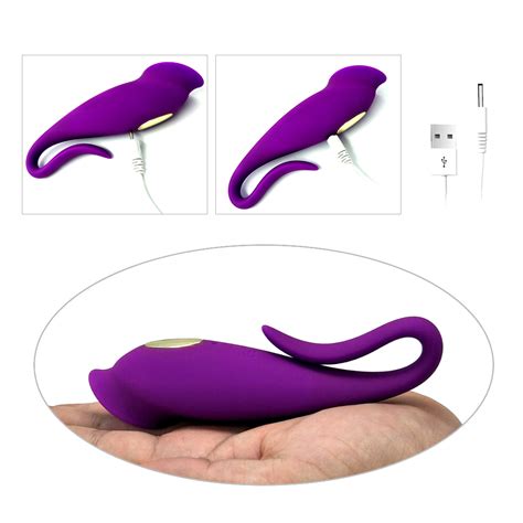 2019 Popular Wholesale Sex Toy 10 Frequency Purple Vibration Silicone