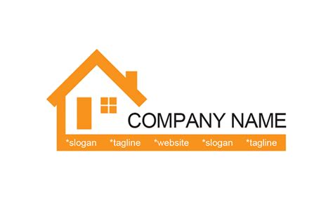 house logo template igraphic logo