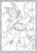 Coloring Dover Pages Fairy Para Colorir Publications Fadas Desenhos Welcome Book Doverpublications Drawings Fada Books Salvar Adult Desenho Páginas Sheets sketch template
