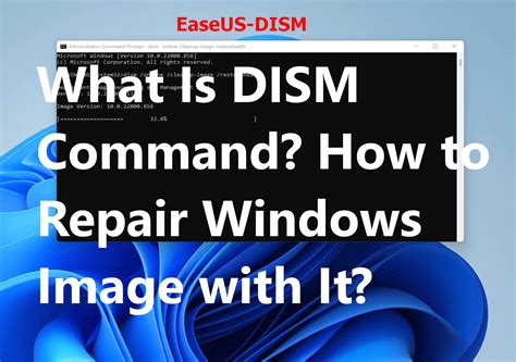 dism command   repair windows image   easeus