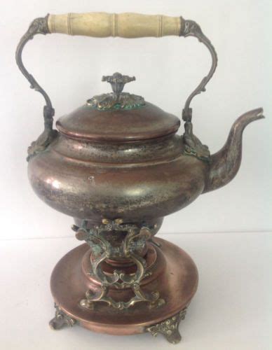 vintage teapots with stand antique victorian copper