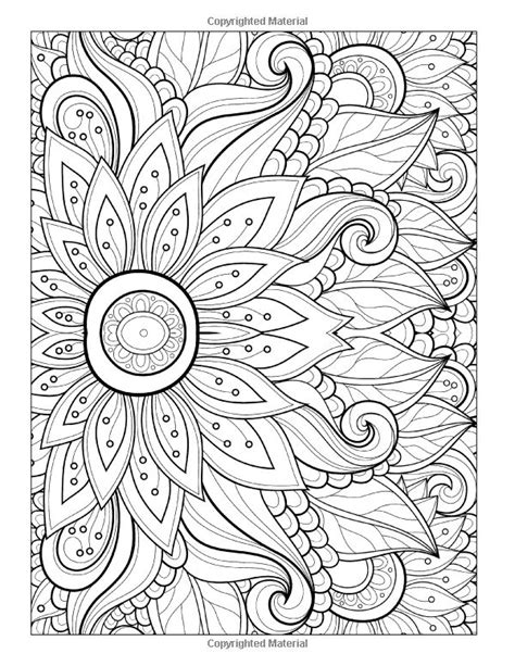 coloring pages  adults abstract flowers print   coloring
