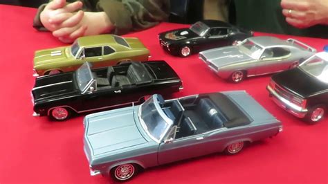 gm scale  diecast cars demo lot   classic muscle cars   youtube