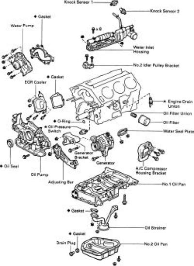 toyota camry engine diagram
