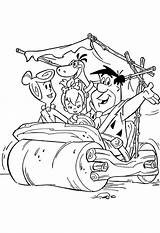Coloring Flintstones Flintstone Pebbles Rubble Barney Rubbles Bam sketch template