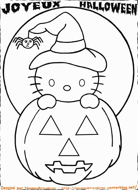 kitty halloween coloring pages    kitty