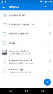 dropbox applications android sur google play