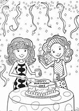 Groovy Coloring Girls Pages Birthday Fun Kids Coloriage Info Book Forum sketch template