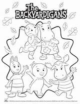 Backyardigans Treehouse Binoo Toopy Xcolorings sketch template