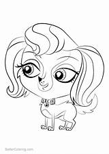 Pet Shop Littlest Coloring Pages Drawing Trent Gail Draw Step Kids Printable Tutorials Paintingvalley sketch template