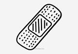 Bandaid Clipart Clipground sketch template