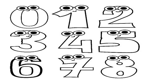 coloring numbers  letters  kids coloring page youtube