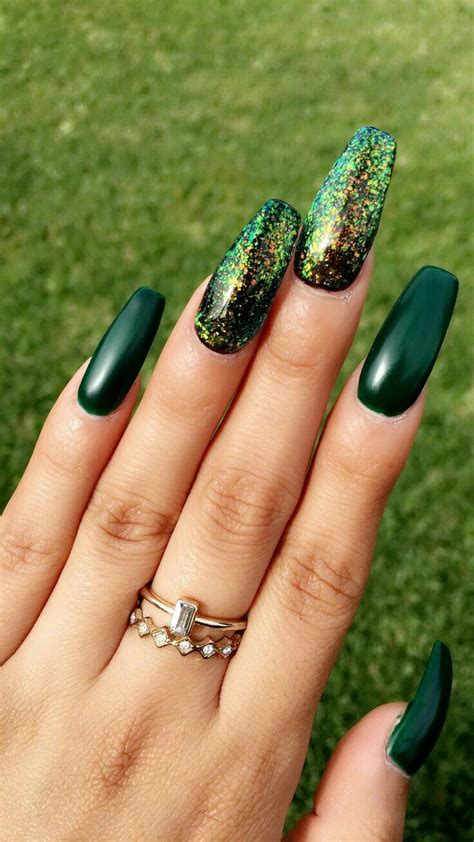 matte green nails matte nail polish green nail polish dark nails