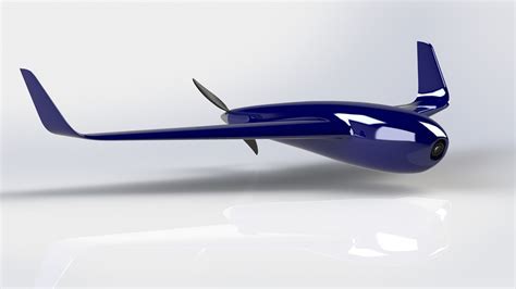 delta wing render  diy drones