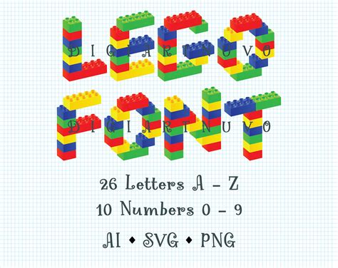 lego alphabet svg lego font svg lego letter svg lego etsy images   finder