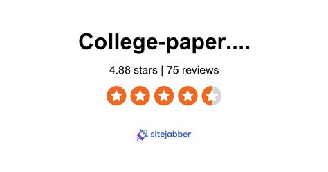 college paper reviews  reviews  college paperorg sitejabber