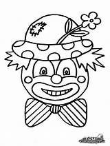 Clown Coloring Pages Scary Colouring Clowns Adults Faces Drawing Cartoon Cliparts Printable Kids Pennywise Getdrawings Clipart Impressive Frog Outline Print sketch template