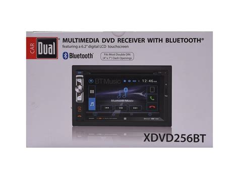 dual xdvdbt  din  car cddvd receiver  bluetooth neweggcom
