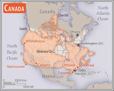 canada geography  cia world factbook