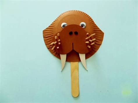 items similar     walrus craft kit  etsy crafts preschool