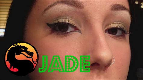 Jade Mortal Kombat Makeup Tutorial Youtube