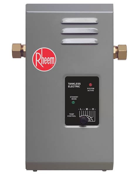 undersink electric tankless water heater  watts  amps water heaters grainger