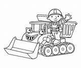 Bob Builder Coloring Pages Posted sketch template