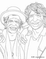 Coloring Pages Jagger Celebrity Rolling Stones Mick Famous People Beatles Hellokids Grande Ariana Color Colouring Keith Richard Eminem Celebrities Template sketch template