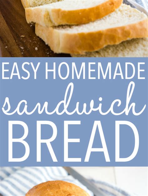 easy white sandwich bread {old fashioned recipe} the busy baker