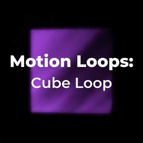 motion loops cube loop creative  church resources  lifechurch