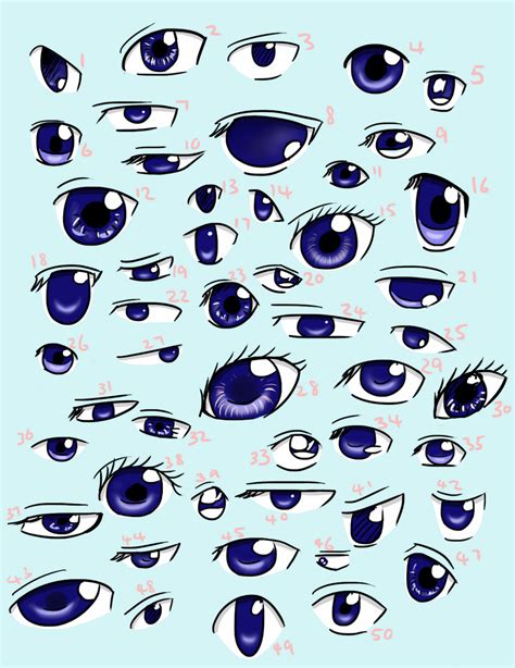 manga eyes   hauyan  deviantart