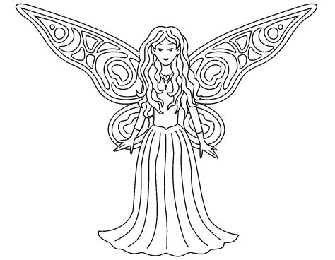 printable pictures  fairies printable coloring pages  garden
