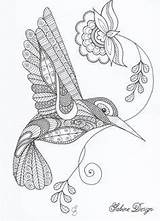 Mandala Zentangle Mandalas Pintar Hummingbird Vogels Colibri Bird Zentangles Zeichnen Adultos Vogel Ausdrucken Zendalas Sabine Projekte Malvorlagen Downloaden Uitprinten sketch template