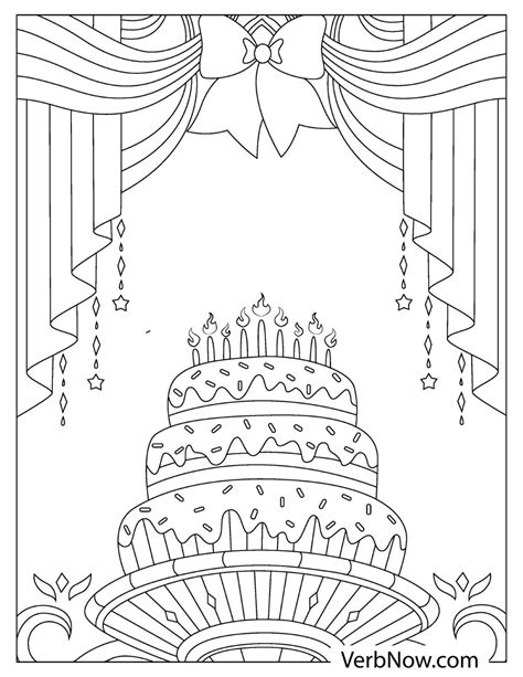 coloring pages  birthdays