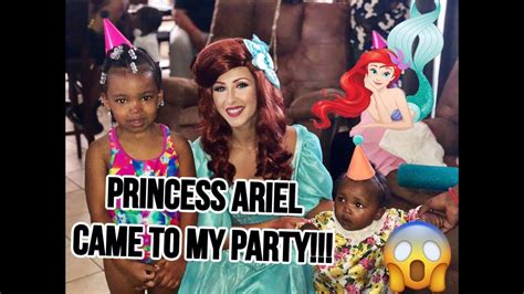omg princess ariel spent the day with lily and sue the little