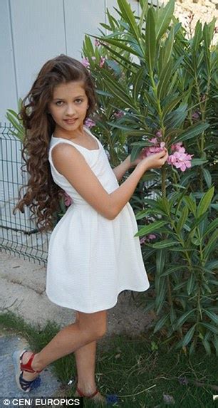 ukrainian beauty anna klimovets is crowned little miss world 2015 daily mail online