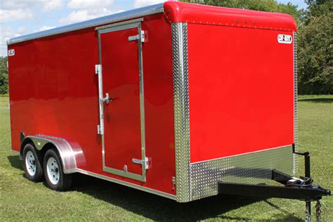 enclosed trailers  sale  pa buy enclosed utility cargo box trailers
