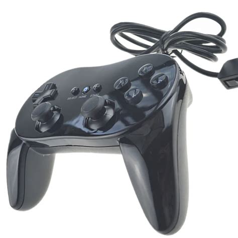 classic wired joystick game controller  nintendo wii  generation remote pro gamepad