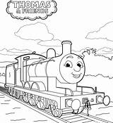 Thomas Coloring Pages Friends Train Percy James Tank Engine Printable Hellokids Color Gordon Cartoon Christmas Print Track Getdrawings Getcolorings Do sketch template